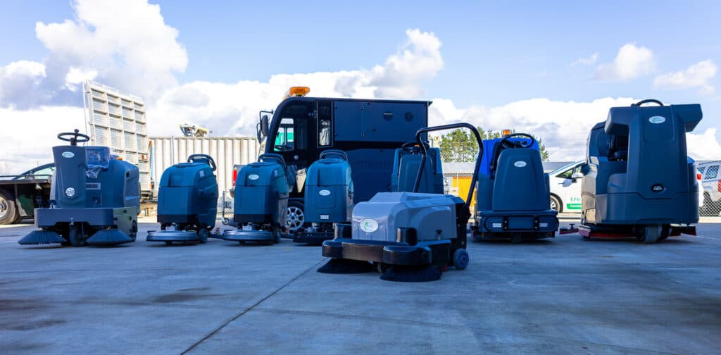 Big floor scrubbing Cleaning Machines