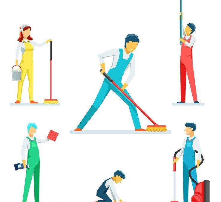 Efficient Floor Maintenance: The Art of Sweeping and Scrubbing in Commercial Spaces